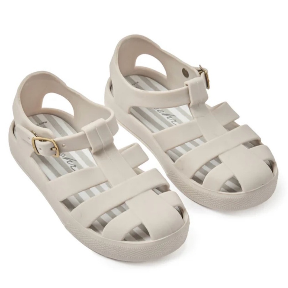 Fisherman Sandals, toddler US size 9. Color- Stone.